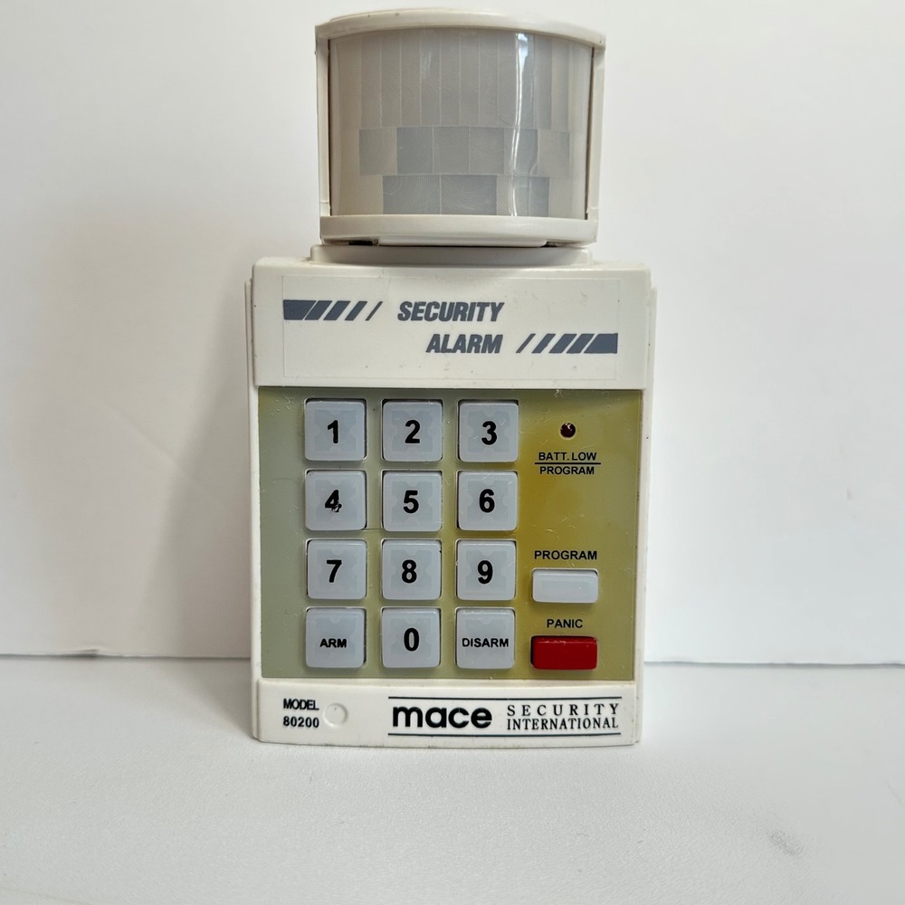 Mace Security International Alarm 80200 White Motion Sensor Keypad - Picture 1 of 7